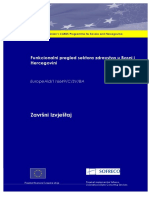 Funkcionalni Pregled Sektora Zdravstva U Bih Zavrsni Izvjestaj PDF