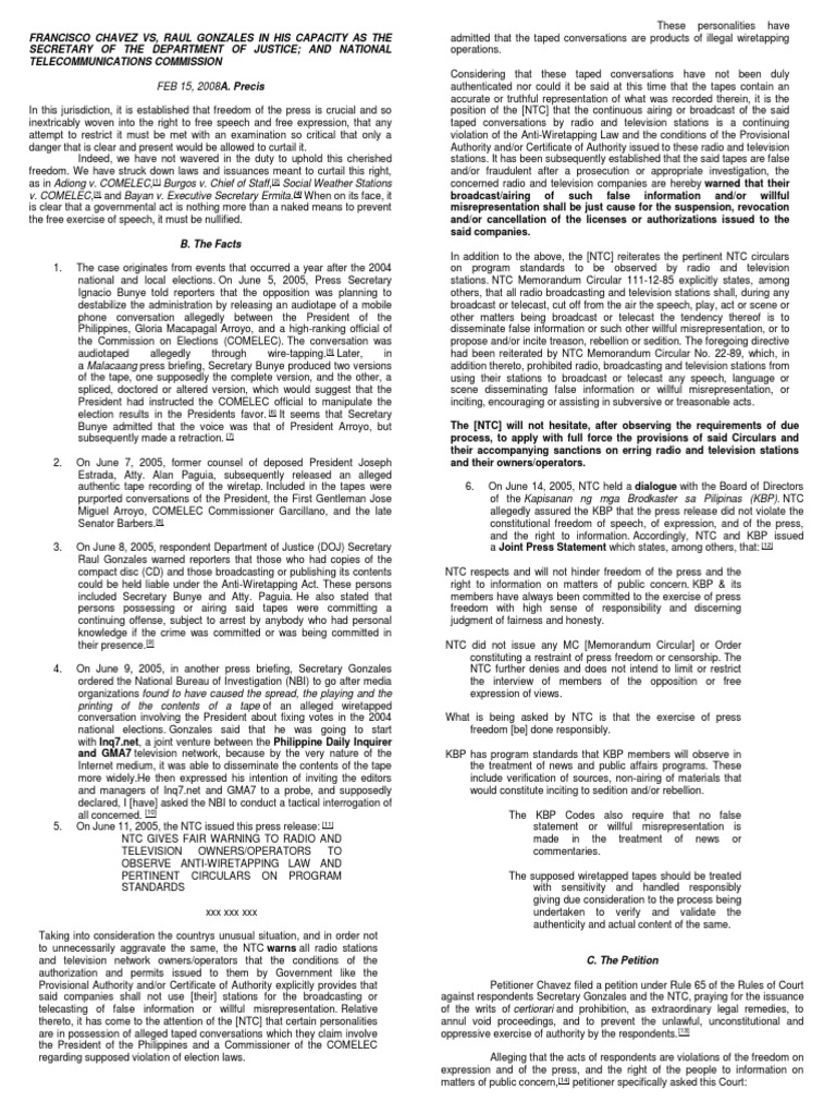 Polirev Cases Freedom of Expression PDF Freedom Of Speech In The