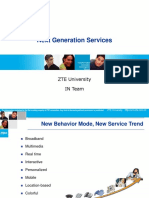 Next Generation Services: ZTE University IN Team