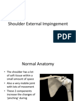 Shoulder External Impingement Handout