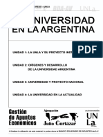 Ingreso Universidad Argentina 2014 Bda La Cortazar