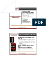 Benford's Law: How To Use It To Detect Fraud in Financial Data