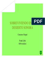 Sonora Dessert Exercise