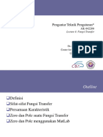 Lecture4 - Fungsi Transfer