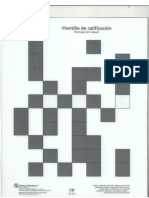 BANETA. Plantillas de Calificación PDF