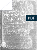 8089-Lenchantin de Gubernatis, N. - Manual de Prosodia y Metrica Griega