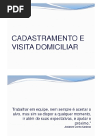Conteudo Cadastramento e Visita Domiciliar