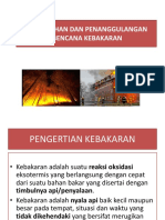 PENCEGAHAN DAN PENANGGULANGAN KEBAKARAN