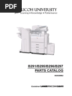 Ricoh Aficio MP 3500 4500-Manual Parts