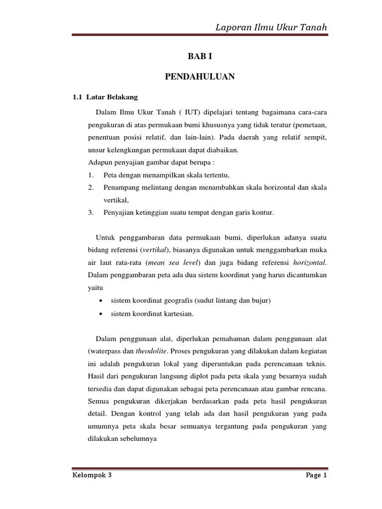 Laporan Tanpa Cover