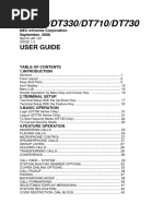 DT310/DT330/DT710/DT730: User Guide