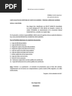 Ejemplo De Carta De Movilizacion Bancaria Pdf Tarjeta De Debito Bancos