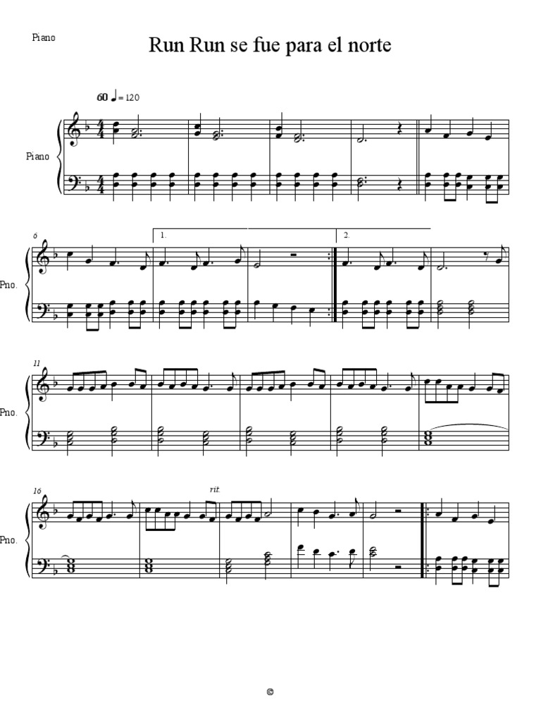 run run Piano.pdf