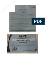 Ejemplo de Nit y Certificado de Inscripcion