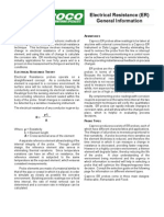 Electrical Resistance General Information