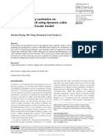 Study of Unsteady Cavitation on NACA66 Hydrofoil