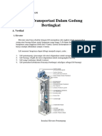 Sistem Transportasi Dalam Gedung Bertingkat