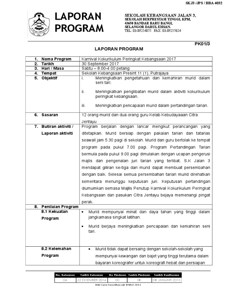 Laporan Tarian Doc