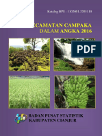 Kecamatan Campaka Dalam Angka 2016