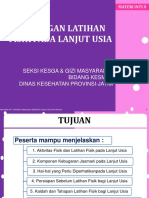 MI 8 Latihan Fisik - Pelatihan Lansia 2017