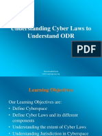 Understanding Cyber Laws To Understand ODR: Downloaded From