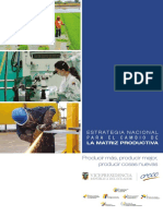 Estartegia Nacional para El Cambio de La Matriz Productiva PDF