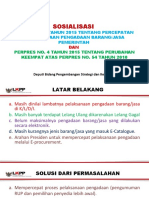 Sosialisasi Perpres 4 Th 2015 Koreksi