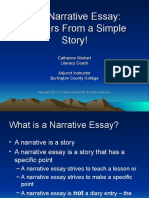 The Narrative Essay: It Differs From A Simple Story!