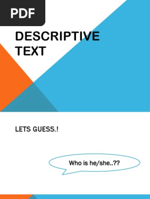 Descriptive Text Lionel Messi Adjective