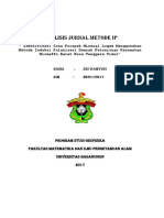 Analisis Jurnal Metode IP 