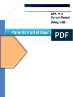 User Manual of Parent Portal Version 2.0.1.1