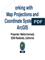 Working With Map Projections and Coordinate Systems in Arcgis
