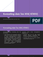 Konseling Dan Tes HIV( KTHIV)