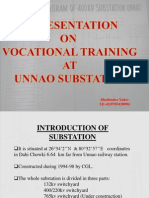 400kv Substation Training Report