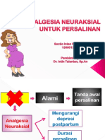 Analgesia Neuraksial