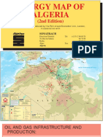 Algeria Energy Map 2d Edition