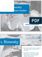 Traits of Leaders