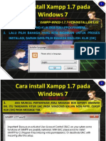 Cara Install Xampp 1.7 PD Win 7