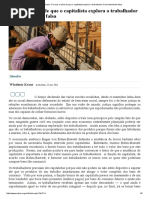 Mises Brasil - Por Que a Ideia de Que o Capitalista Explora o Trabalhador é Inerentemente Falsa