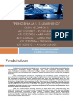 Presentasi Kelompok Xiv Sim - Sabtu 13.00 Pengenalan E-Learning