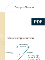 Close Compass Traverse