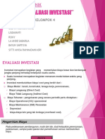 Evaluasi Investasi Kel.4