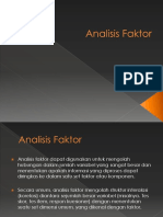 Analisis Faktor