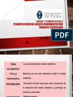 Semana 2B Ejemplo de Planificación Del Ensayo Argumentativo