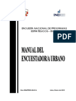 ENAPRES 2015 manual encuestador