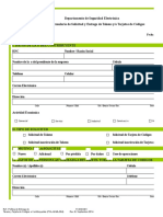 FI-DSE-001 Formulario de Solicitud y Entrega de Tokens y Tarjetas de Códigos