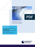 The Business Case For Lowest Price Tendering May-2011 PDF