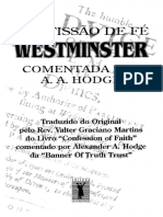 Confissão de Fé de Westminster Comentada Por A. A. Hodge PDF