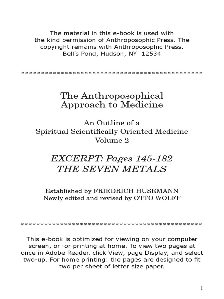 Seven Metals | PDF | Lead | Thought