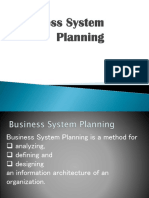 Business System Planning